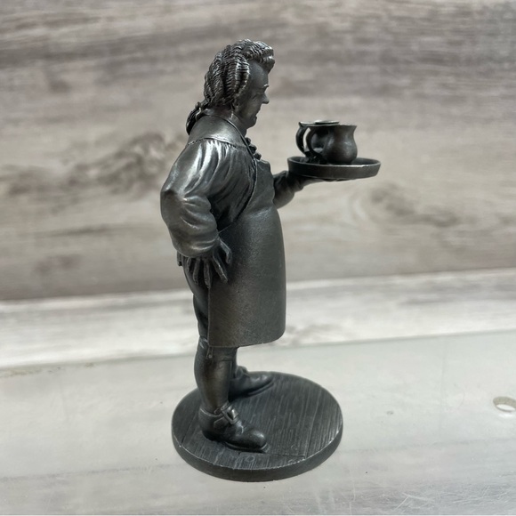 "The Innkeeper" Franklin Mint People of Colonial America Pewter Figurine 1975 - Picture 2 of 6